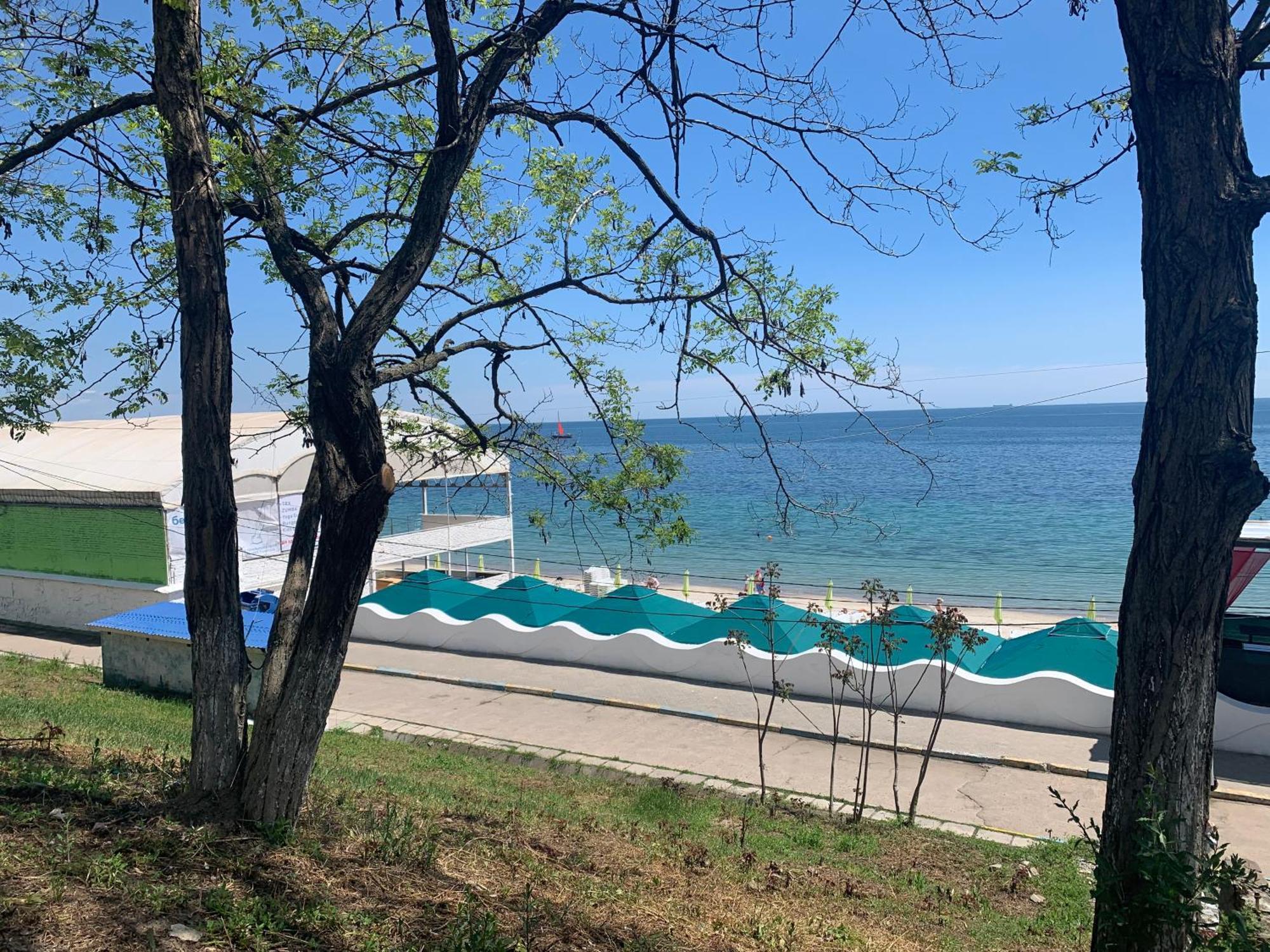 Одесса Калипсо У Моря На Пляже-Однокомнатные Апартаменты 24 Метра Экстерьер фото